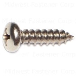 Midwest Fastener #14 x 1 in. Pan Head Sheet Metal Screwsimage