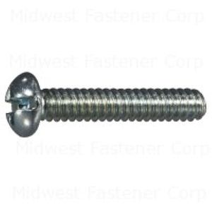Midwest Fastener #6-32 x 3/4 in. Combination Round Head Machine Screwsimage