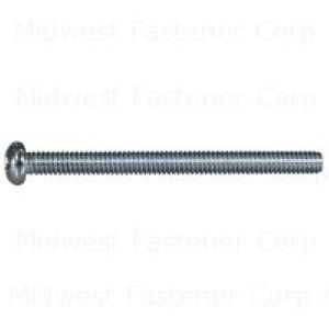 Midwest Fastener #8-32 x 2 in. Combination Round Head Machine Screwimage