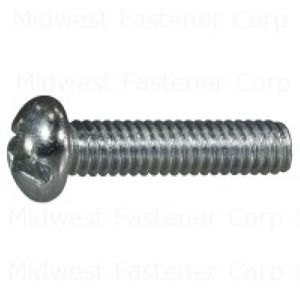 Midwest Fastener #10-24 x 1-1/2 in. Combination Round Head Machine Screwimage