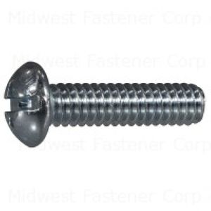 Midwest Fastener 1/4 in.-20 x 1 in. Combination Round Head Machine Screwimage