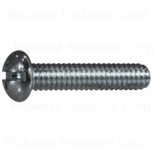 Midwest Fastener 1/4-20 x 1-1/4 in. Combination Round Head Machine Screwimage