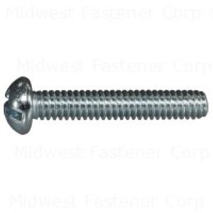 Midwest Fastener 1/4-20 x 1-1/2 in. Combination Round Head Machine Screwimage