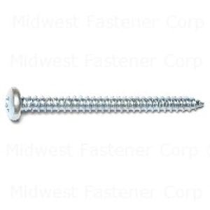 Midwest Fastener #14 x 2-1/2 in. Combo Pan Head Sheet Metal Screwsimage
