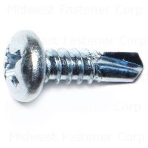 Midwest Fastener #12 x 3/4 in. Pan Head Self-Drilling Screwsimage