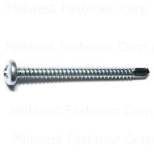 Midwest Fastener #12 x 2-1/2 in. Pan Head Self-Drilling Screwsimage