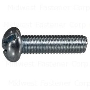Midwest Fastener #10-32 x 3/4 in. Combination Round Head Machine Screwsimage