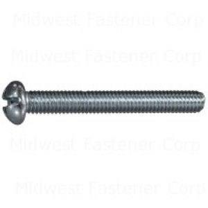 Midwest Fastener #10-32 x 1-1/2 in. Combination Round Head Machine Screwimage