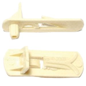 Midwest Fastener 1/4 in. Almond Locking Shelf Supportimage