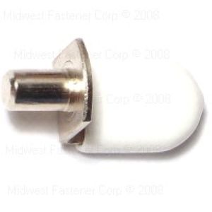 Midwest Fastener 1/4 in. White Cushioned Shelf Supportimage