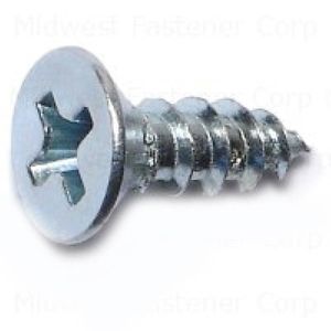 Midwest Fastener #8 x 1/2 in. Flat Head Wood Screwsimage