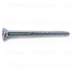 Midwest Fastener #10 x 2-1/2 in. Flat Head Wood Screws, 5-Packimage