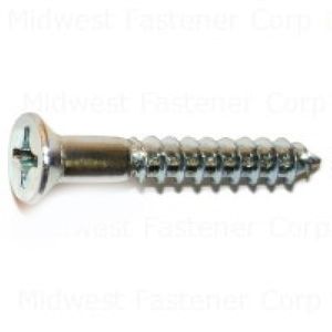 Midwest Fastener #12 x 1-1/2 in. Flat Head Wood Screws, 5-Packimage