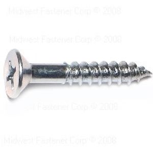Midwest Fastener #14 x 1-1/2 in. Flat Head Phillips Wood Screws, 5-Packimage