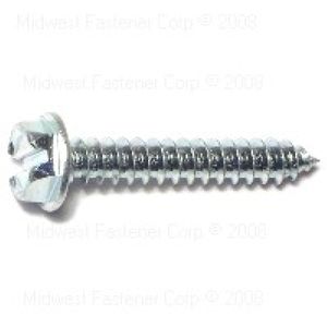 Midwest Fastener #8 x 3/4 in. Slotted Hex Washer Head Sheet Metal Screws, 5-Packimage