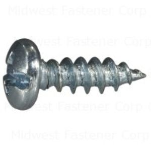 Midwest Fastener #8 x 1/2 in. Combo Pan Head Sheet Metal Screws, 5-Packimage