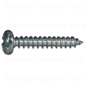 Midwest Fastener #8 x 1 in. Combo Pan Head Sheet Metal Screws, 5-Packimage