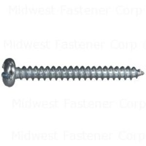Midwest Fastener #8 x 1-1/2 in. Combo Pan Head Sheet Metal Screwsimage