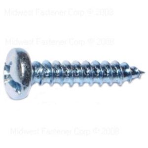 Midwest Fastener #14 x 1-1/4 in. Combo Pan Head Sheet Metal Screwsimage