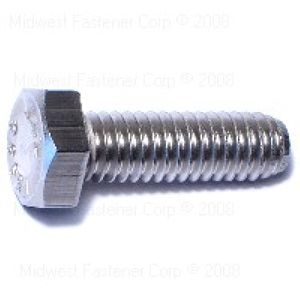 Midwest Fastener 5/16 in.-18 x 1 in. Stainless Steel Coarse Hex Cap Screwimage