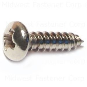 Midwest Fastener #6 x 1/2 in. Pan Head Sheet Metal Screws, 5-Packimage