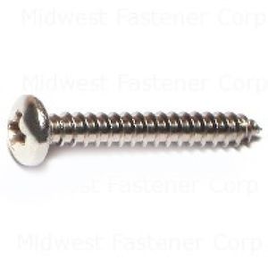 Midwest Fastener #6 x 1 in. Pan Head Sheet Metal Screwsimage