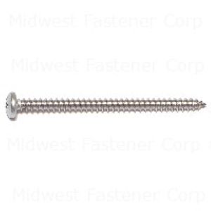Midwest Fastener #6 x 2 in. Pan Head Sheet Metal Screwsimage