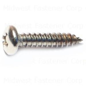 Midwest Fastener #8 x 3/4 in. Pan Head Sheet Metal Screwsimage