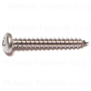 Midwest Fastener #8 x 1-1/4 in. Pan Head Sheet Metal Screws, 5-Packimage