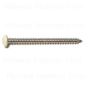 Midwest Fastener #8 x 2 in. Pan Head Sheet Metal Screws, 5-Packimage