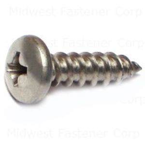 Midwest Fastener #10 x 3/4 in. Pan Head Sheet Metal Screwsimage