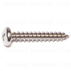 Midwest Fastener #10 x 1-1/4 in. Pan Head Sheet Metal Screws, 5-Packimage