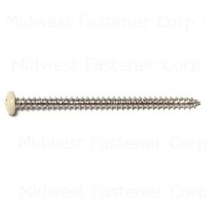 Midwest Fastener #10 x 3 in. Pan Head Sheet Metal Screws, 5-Packimage
