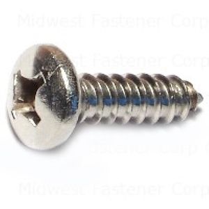 Midwest Fastener #12 x 3/4 in. Pan Head Sheet Metal Screwsimage