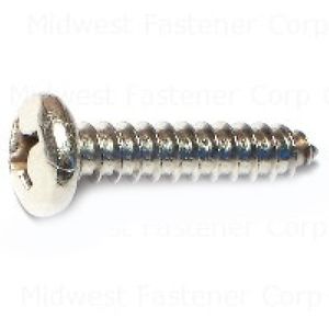 Midwest Fastener #12 x 1 in. Pan Head Sheet Metal Screwsimage