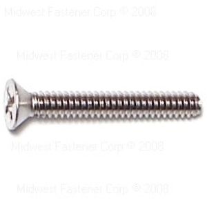 Midwest Fastener #6-32 x 1 in. Flat Head Machine Screwimage