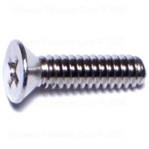 Midwest Fastener #10-24 x 3/4 in. Flat Head Machine Screws, 5-Packimage