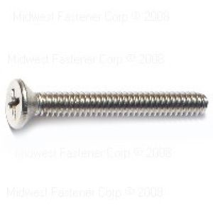 Midwest Fastener #10-24 x 1-1/2 in. Phillips Flat Head Machine Screws, 5-Pieceimage