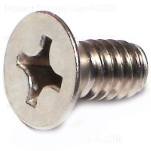 Midwest Fastener 1/4-20 x 1/2 in. Flat Head Machine Screwsimage