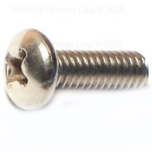 Midwest Fastener #8-32 x 1/2 in. Machine Screwimage