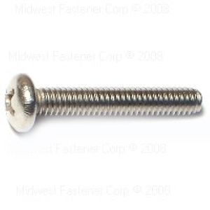 Midwest Fastener #8-32 x 1 in. Pan Head Phillips Machine Screws, 5-Packimage