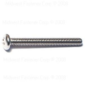 Midwest Fastener #8-32 x 1-1/2 in. Pan Head Machine Screwsimage