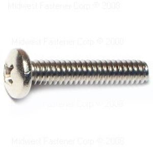 Midwest Fastener #10-24 x 1 in. Pan Head Machine Screwsimage