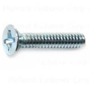 Midwest Fastener #6-32 x 3/4 in. Flat Head Machine Screw with Nuts, 5-Packimage