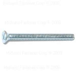 Midwest Fastener #6-32 x 1-1/2 in. Flat Head Machine Screws with Nuts, 5-Packimage