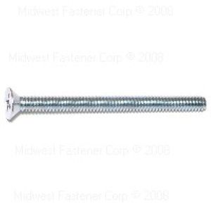 Midwest Fastener #10-24 x 2-1/2 in. Flat Head Machine Screw with Nutsimage