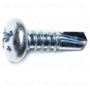 Midwest Fastener #12 x 3 in. Pan Head Self-Drilling Screwsimage