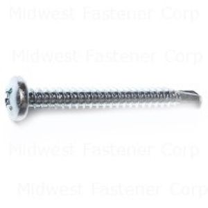 Midwest Fastener #12 x 2 in. Pan Head Self-Drilling Screws, 5-Packimage