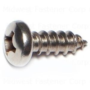 Midwest Fastener #14 x 3/4 in. Pan Head Sheet Metal Screws, 5-Packimage