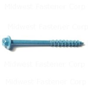Midwest Fastener 5/16 in. x 4 in. TorqueMaster Hex Star Concrete Screwimage
